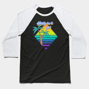 Steely Dan - Retro Faded - Style Beach Design Baseball T-Shirt